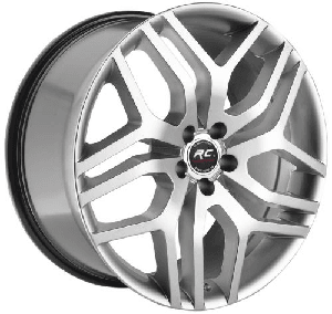 RC RC141 9.5x22 5x108 ET45 SILVER