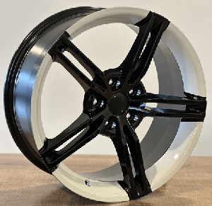 RC RC1186 8x18 5x108 ET40 BLACK/WHITE